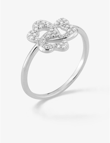 Bague aregnt 925 ‰ rhodié...