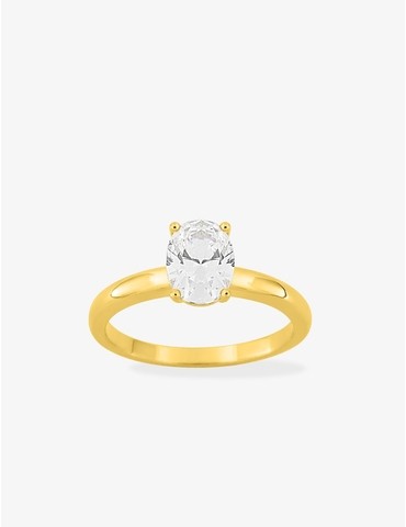 Bague plaqué or avec un...