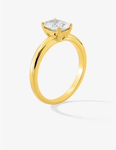 Bague plaqué or avec un...