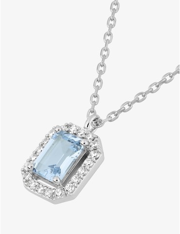 Collier argent 925 ‰ rhodié...