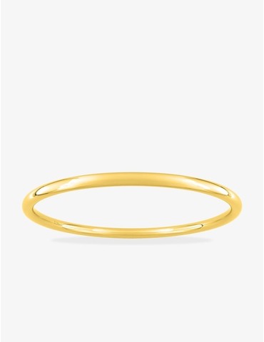 Bracelet acier jaune jonc...