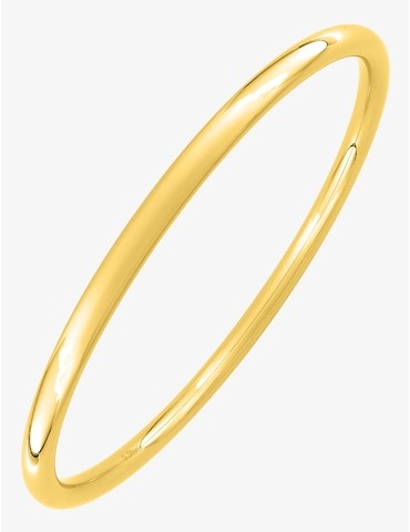 Bracelet acier jaune jonc...
