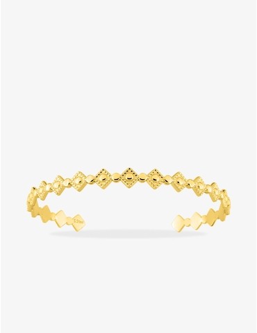 Bracelet rigide acier doré...