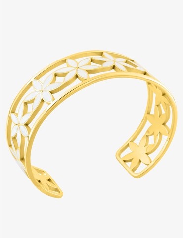 Bracelet rigide acier doré...