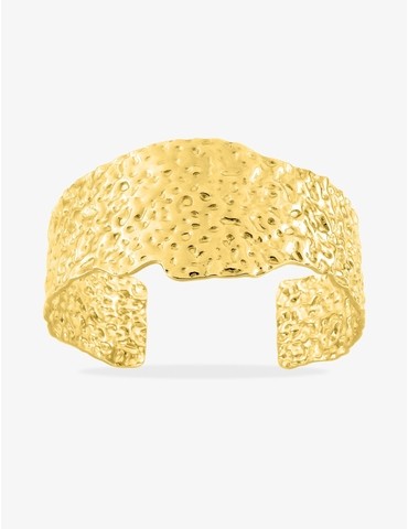 Bracelet rigide acier doré...