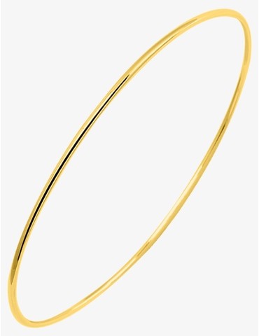 Bracelet jonc plaqué or