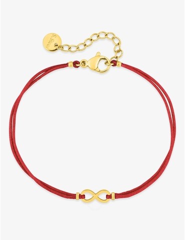 Bracelet en nylon rouge...