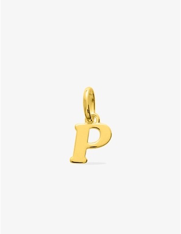 Pendentif initiale "P" en...