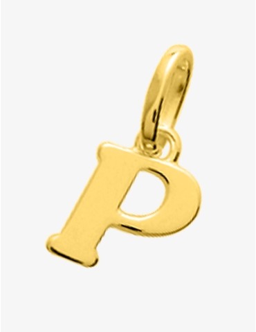 Pendentif initiale "P" en...