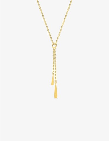 Collier plaqué or avec...