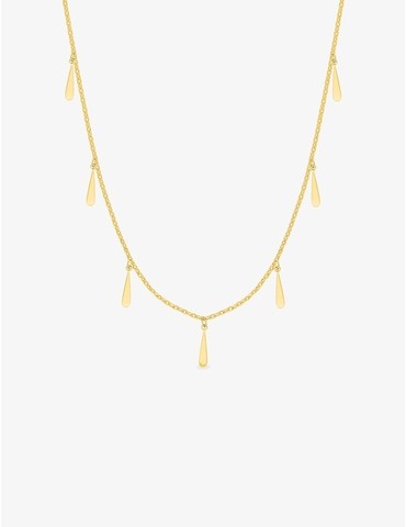 Collier plaqué or avec...