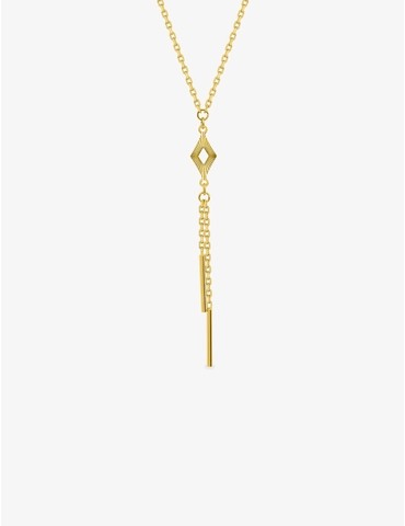 Collier plaqué or pendentif...