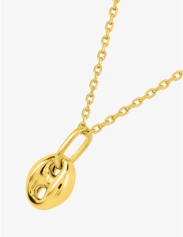 Collier plaqué or pendentif...