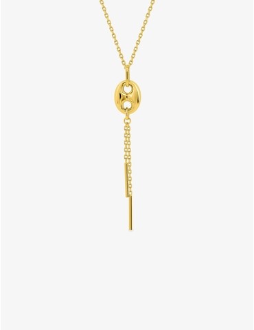 Collier plaqué or pendentif...