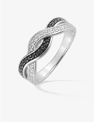 Bague en argent 925 ‰...
