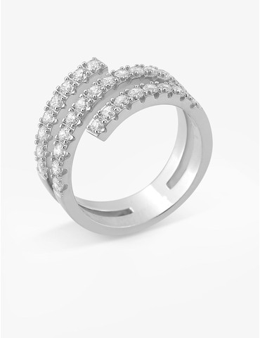 Bague à trois brins en...