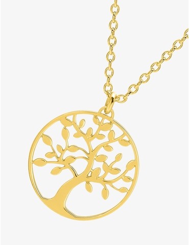 Collier arbre de vie plaqué...