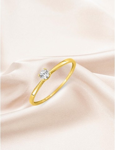 Bague solitaire 4 griffes...