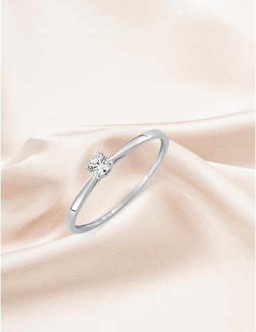 Bague solitaire 4 griffes...