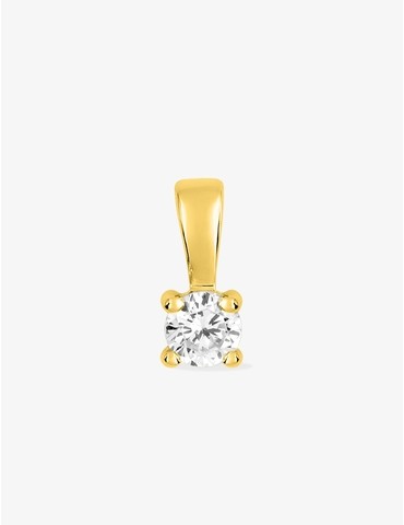 Pendentif or jaune 375 ‰ et...
