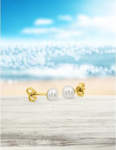 Boucles d'oreilles or jaune...