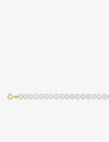 Collier or jaune 375‰ et...