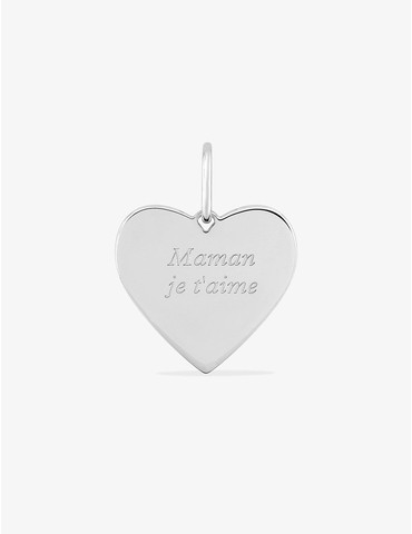 Pendentif cœur argent...