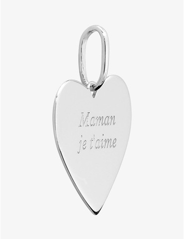 Pendentif cœur argent...