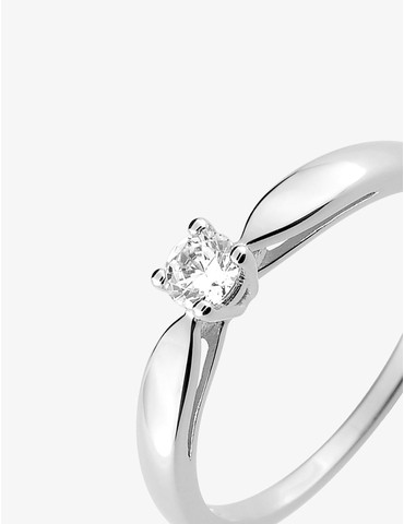 Bague solitaire 4 griffes...