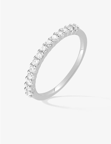 Bague serti griffes argent...