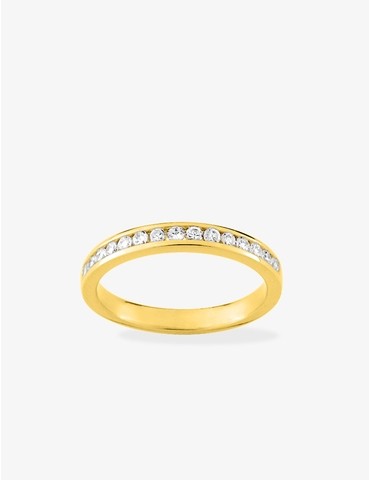 Bague 2 mm serti rail...