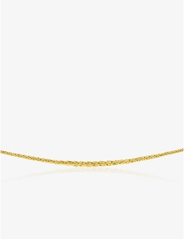 Collier maille palmier or...