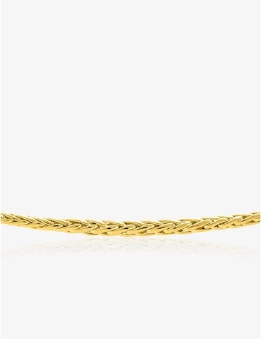 Collier maille palmier or...