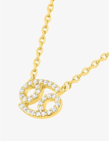 Collier plaqué or jaune,...