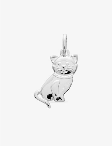 Pendentif chat en argent...