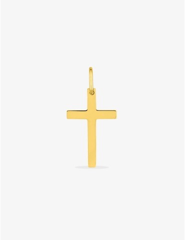Pendentif croix or jaune...