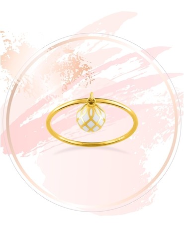 Bague Mélodie Or jaune 375‰...