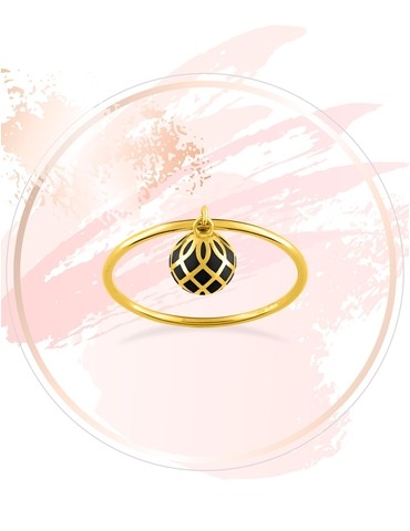 Bague Mélodie Or jaune 375‰...