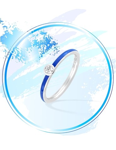 Bague Promesse Or blanc...