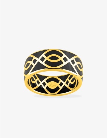 Bague Ondine Or jaune 375‰...