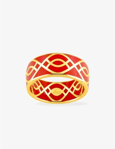 Bague Ondine Or jaune 375‰...