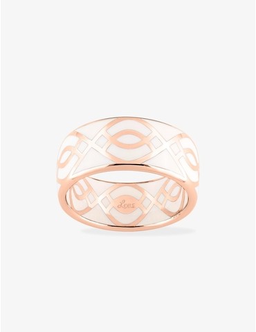 Bague Ondine Or rose 375‰...