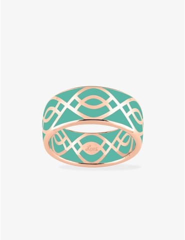 Bague Ondine Or rose 375‰...