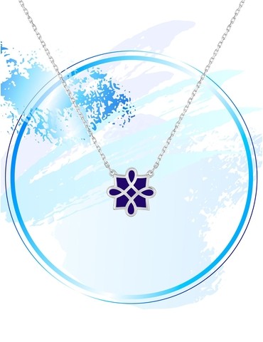 Collier Harmonie Or blanc...