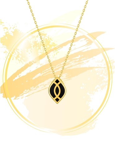 Collier Ondine Or jaune...