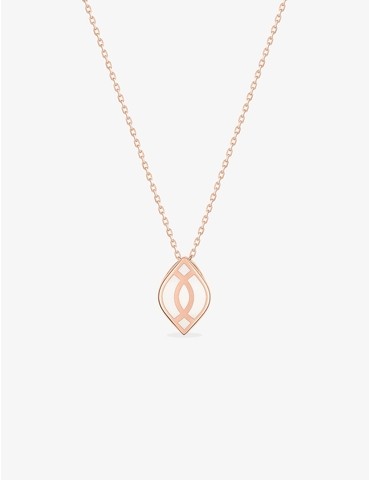 Collier Ondine Or rose...