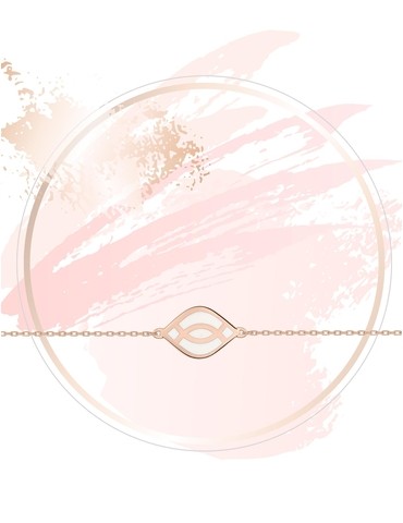 Bracelet Ondine Or rose...