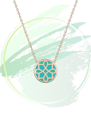 Collier Harmonie Or rose...