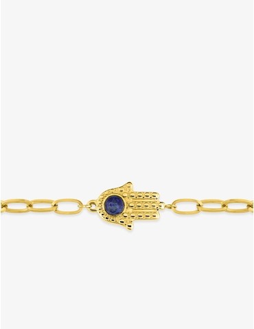 Bracelet acier doré motif...