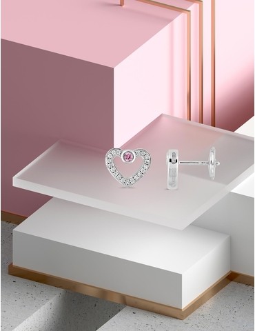 Boucles d'oreilles Love or...